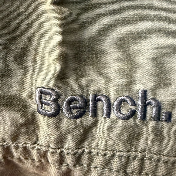 Bench Womens XL Olive Green Light Utility Zip Jacket | Minimalist Fall Staple - Picture 6 of 10